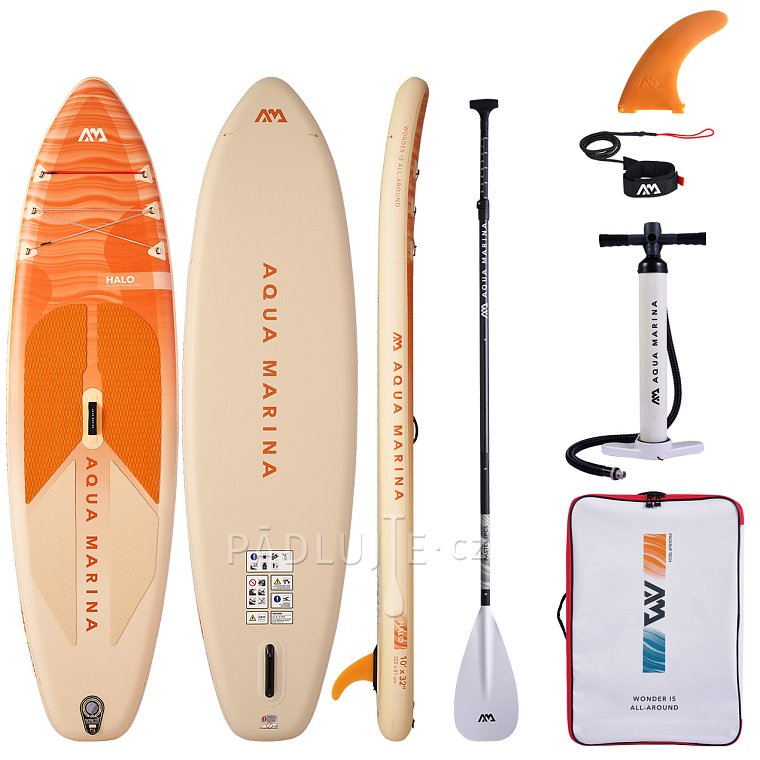 Paddleboard AQUA MARINA HALO 10'0 - ultralehký nafukovací paddleboard