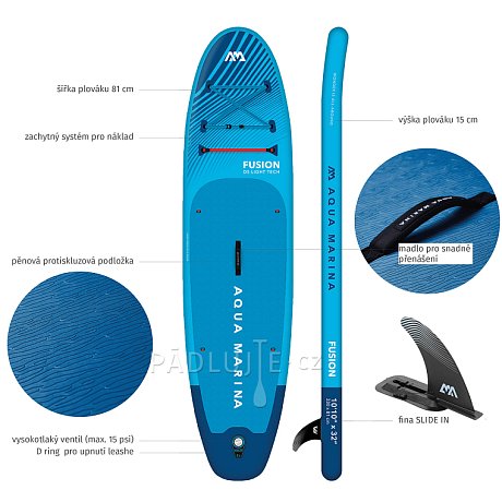 Paddleboard AQUA MARINA FUSION 10'10 BLUE