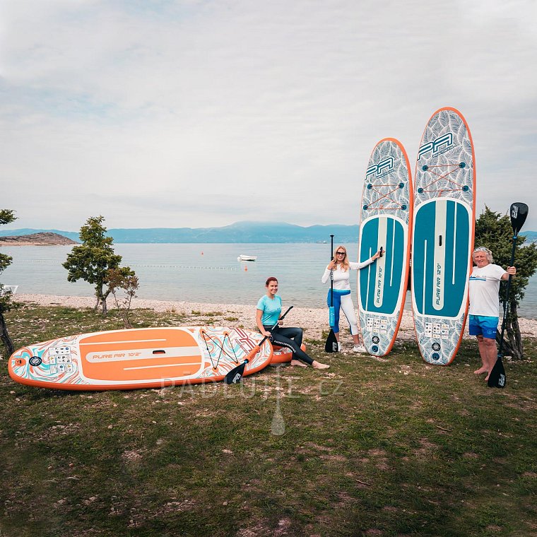 Paddleboard AQUA MARINA PURE AIR 12'0'' BLUE MINICOMBO - nafukovací
