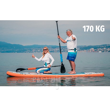 Paddleboard AQUA MARINA PURE AIR TROPIC 12'0 MINICOMBO - nafukovací