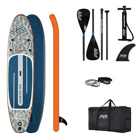 Paddleboard AQUA MARINA PURE AIR TROPIC 12'0 MINICOMBO - nafukovací