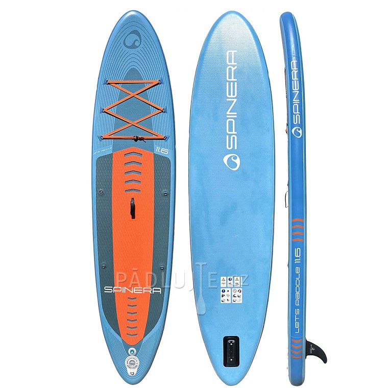 Paddleboard SPINERA SUP LET'S PADDLE 11'6'' model 2025 - nafukovací