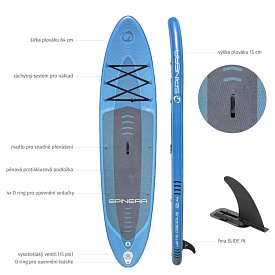 Paddleboard SPINERA SUP LETS PADDLE 12'4'' - nafukovací