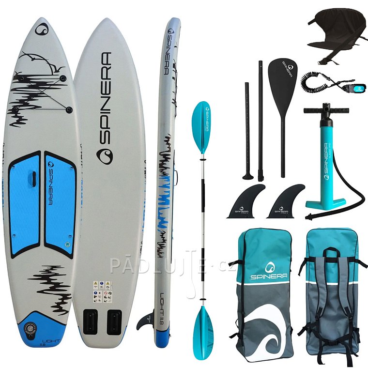 Paddleboard SPINERA SUP LIGHT 11'8 ULT model 2025 - nafukovací paddleboard