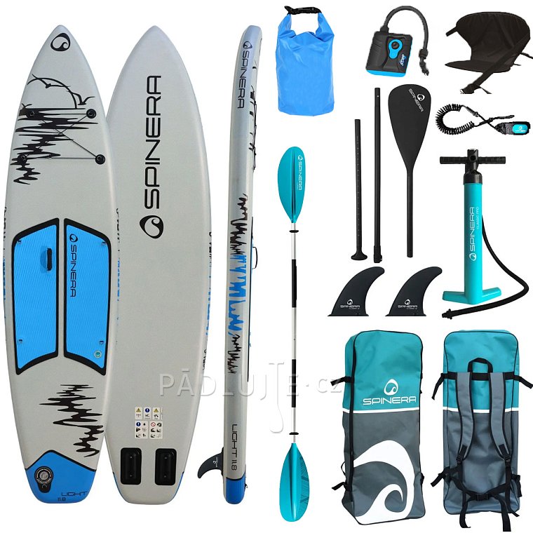 Paddleboard SPINERA SUP LIGHT 11'8 ULT model 2025 - nafukovací paddleboard