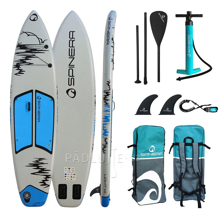 Paddleboard SPINERA SUP LIGHT 11'8 ULT model 2025 - nafukovací paddleboard