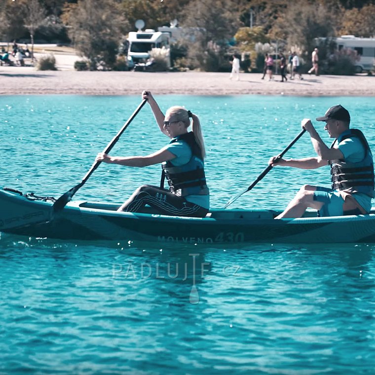 Nafukovací kajak Spinera Molveno 430 dvoumístný kajak nebo kánoe