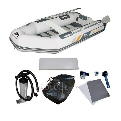 Člun AQUA MARINA A-DeLuxe 2,5m SDF BT-88810 - nafukovací člun s dřevěnou podlahou