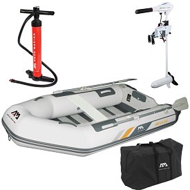 Člun AQUA MARINA A-DeLuxe 2,5m SDF BT-88810 - nafukovací člun s dřevěnou podlahou