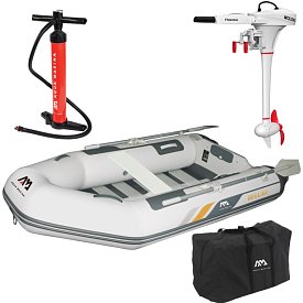 Člun AQUA MARINA A-DeLuxe 2,5m SDF BT-88810 - nafukovací člun s dřevěnou podlahou