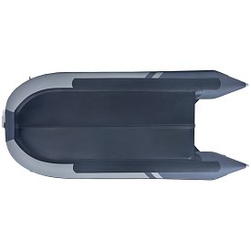 Člun GLADIATOR ACTIVE C420AL light dark grey - nafukovací člun s hliníkovou podlahou