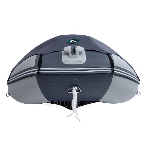 Člun GLADIATOR ACTIVE C370AL light dark grey - nafukovací člun s hliníkovou podlahou