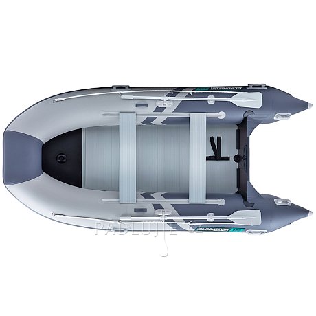 Člun GLADIATOR CLASSIC B420AL light dark grey - nafukovací člun s hliníkovou podlahou