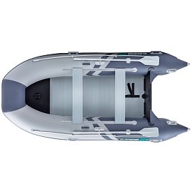 Člun GLADIATOR CLASSIC B420AL light dark grey - nafukovací člun s hliníkovou podlahou