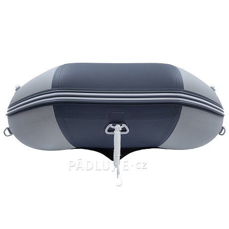 Člun GLADIATOR CLASSIC B370AL light dark grey - nafukovací člun s hliníkovou podlahou