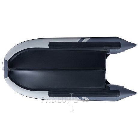 Člun GLADIATOR CLASSIC B370AL light dark grey - nafukovací člun s hliníkovou podlahou