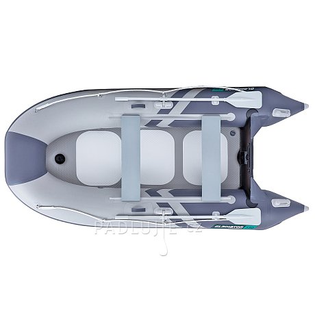 Člun GLADIATOR CLASSIC B330AD light dark grey- nafukovací člun s vysokotlakou podlahou