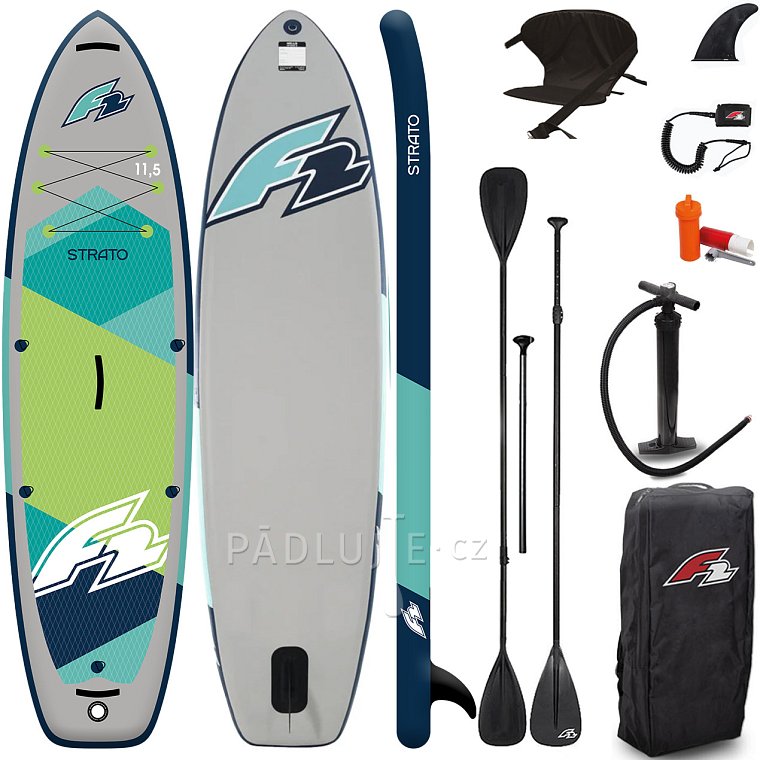 Paddleboard F2 STRATO 11'5 GREEN - nafukovací paddleboard