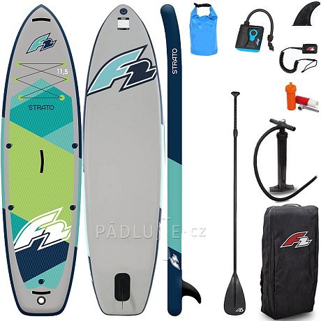 Paddleboard F2 STRATO 11'5 GREEN - nafukovací paddleboard