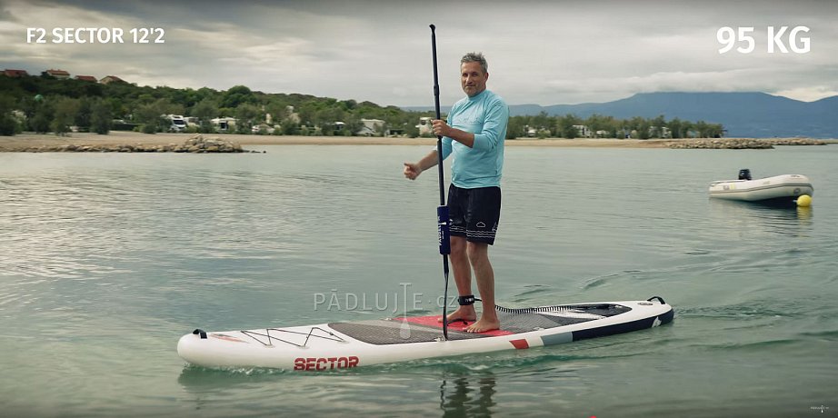 Paddleboard F2 SECTOR 10'5 BLUE - nafukovací
