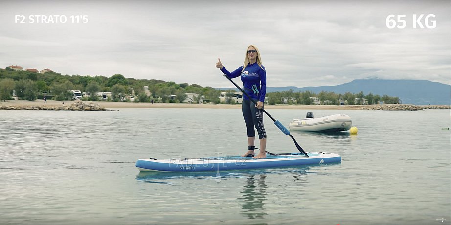 Paddleboard F2 AXXIS SMU 10'6 COMBO LIGHT BLUE - nafukovací