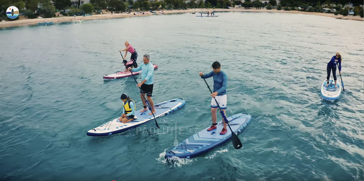 Paddleboard F2 AXXIS SMU 10'6 COMBO LIGHT BLUE - nafukovací