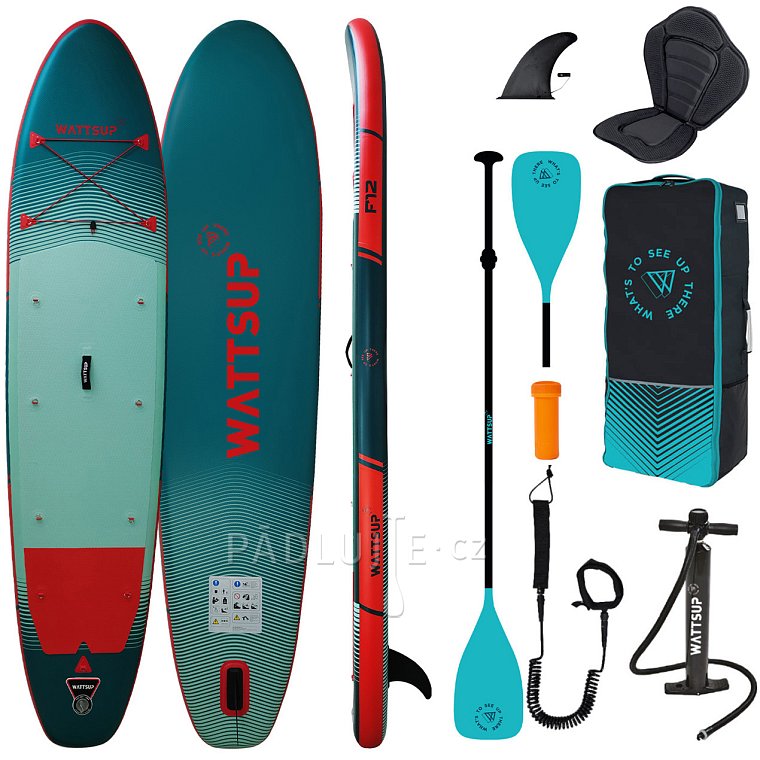 Paddleboard WATTSUP F12 12'0 COMBO - nafukovací