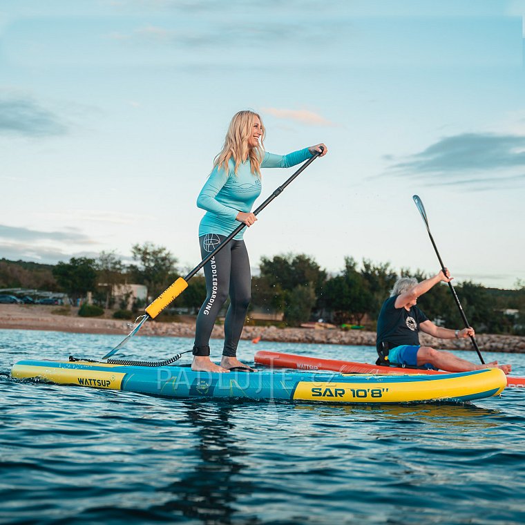 Paddleboard WATTSUP SAR 10'8 MINICOMBO - nafukovací paddleboard s pádlem
