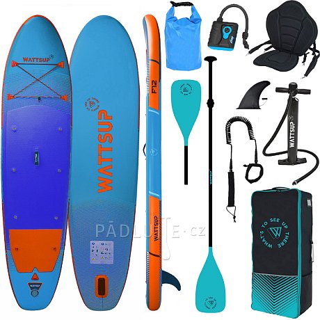 Paddleboard WATTSUP F12 12'0 COMBO SMU - nafukovací