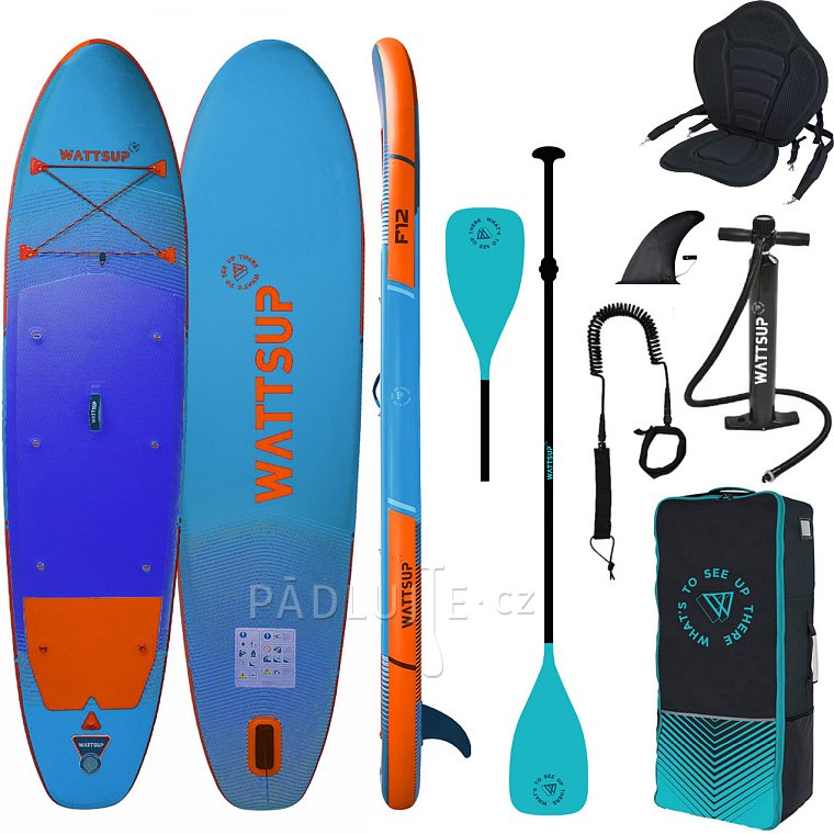 Paddleboard WATTSUP F12 12'0 COMBO SPECIAL - nafukovací