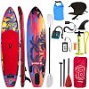 Paddleboard iBOARD 11' RED PALM - nafukovací