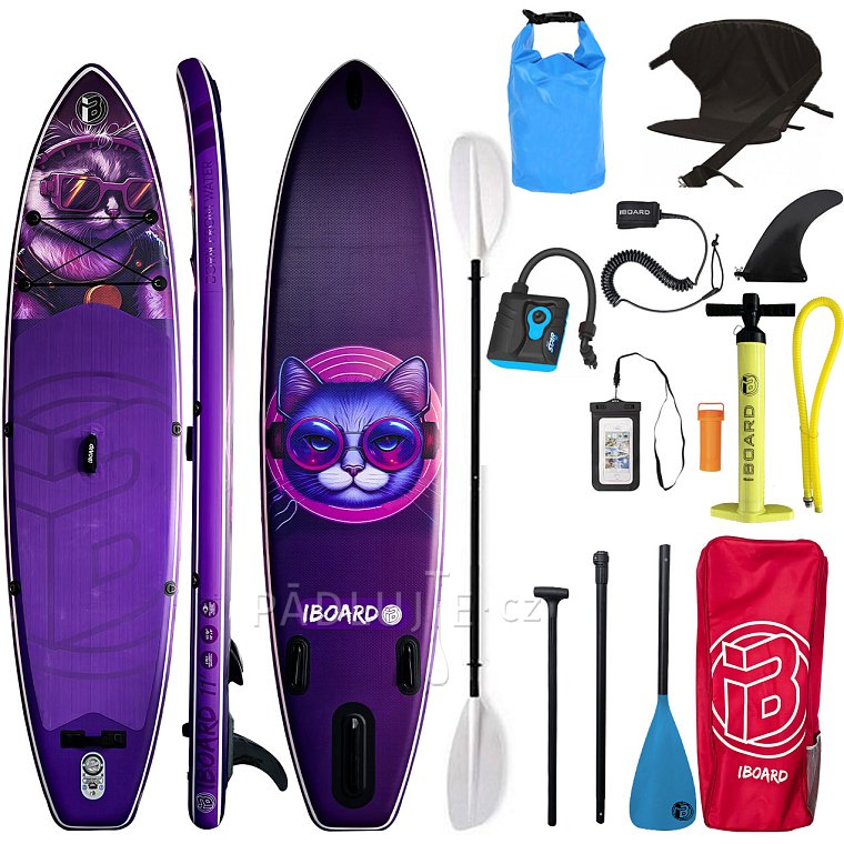 Paddleboard iBOARD 11' CAT - nafukovací