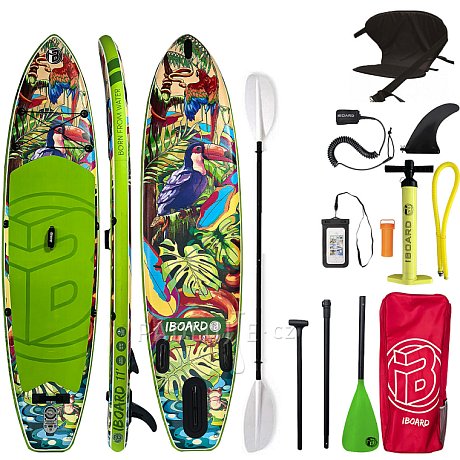 Paddleboard iBOARD 11' TOUCAN - nafukovací