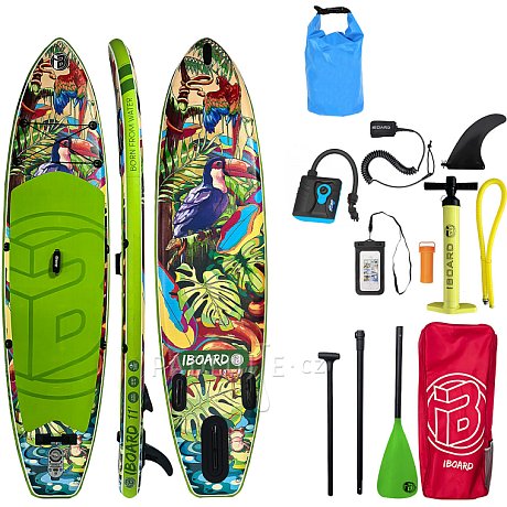 Paddleboard iBOARD 11' TOUCAN - nafukovací