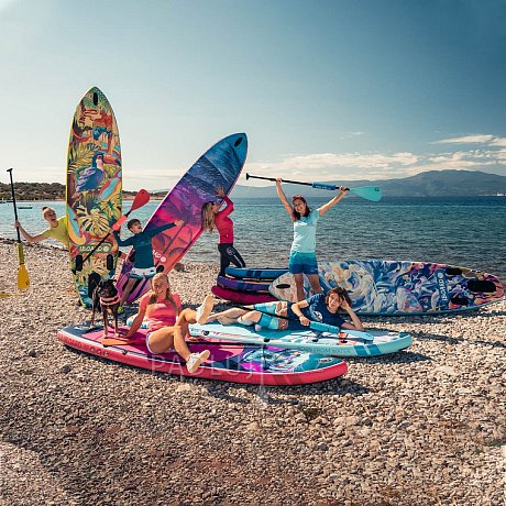 Paddleboard iBOARD 11' WHALE - nafukovací