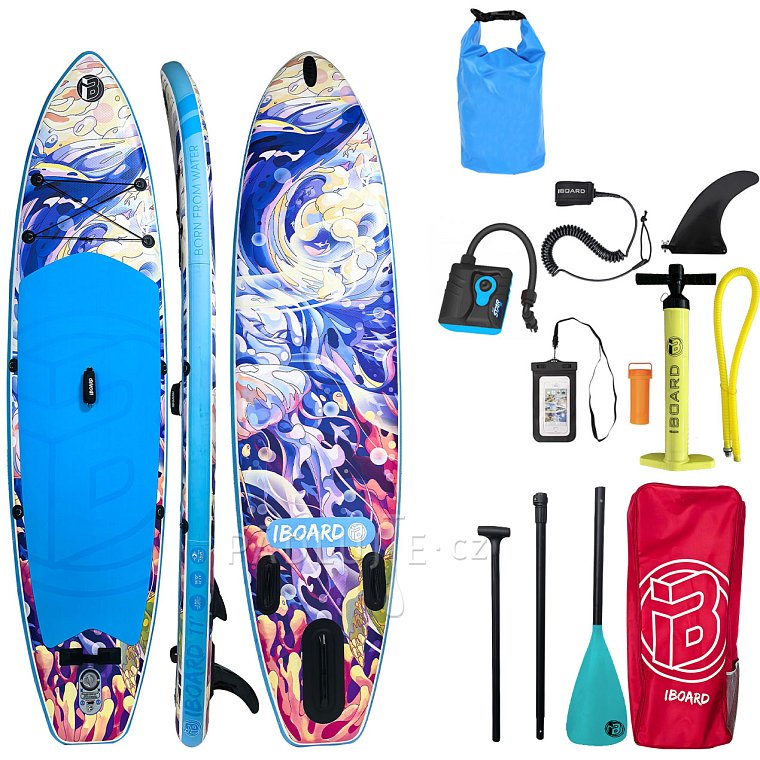 Paddleboard iBOARD 11' WHALE - nafukovací