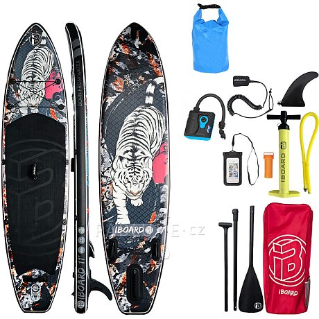 Paddleboard iBOARD 11' TIGER - nafukovací