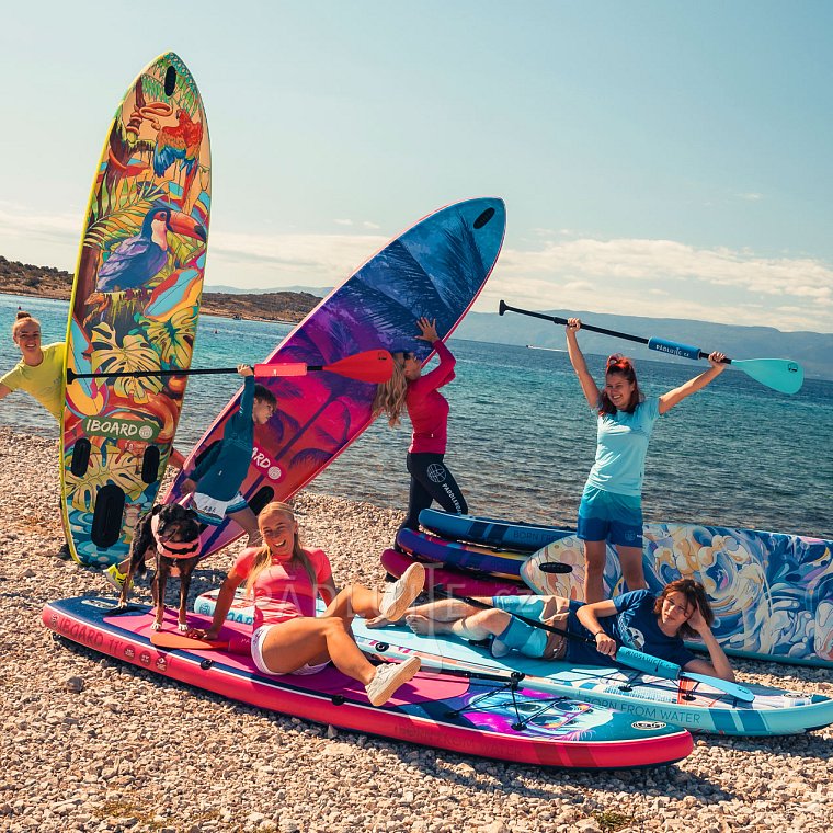 Paddleboard iBOARD 11' TIGER - nafukovací