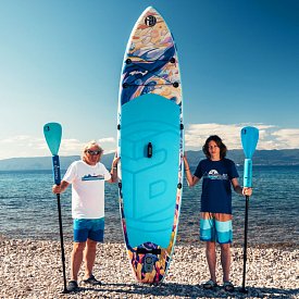 Paddleboard iBOARD 11' TIGER - nafukovací