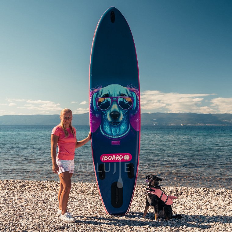 Paddleboard iBOARD 11' DOG - nafukovací