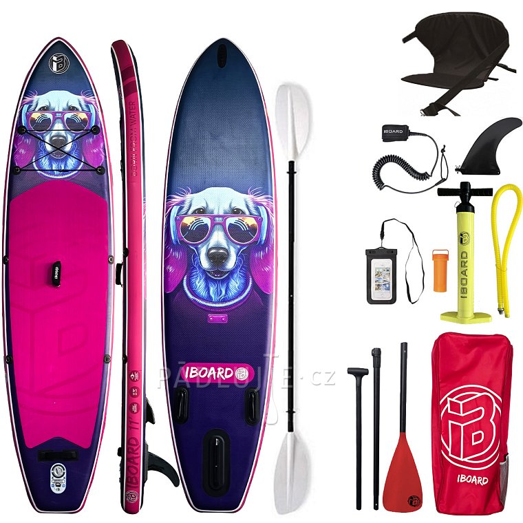 Paddleboard iBOARD 11' DOG - nafukovací