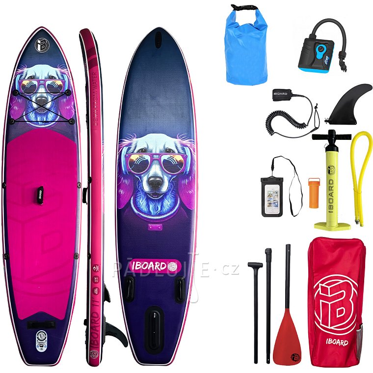 Paddleboard iBOARD 11' DOG - nafukovací