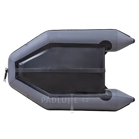 Člun GLADIATOR AK240AD dark grey - nafukovací člun s vysokotlakou podlahou