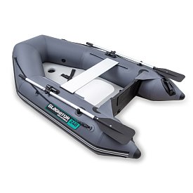Člun GLADIATOR AK240AD dark grey - nafukovací člun s vysokotlakou podlahou