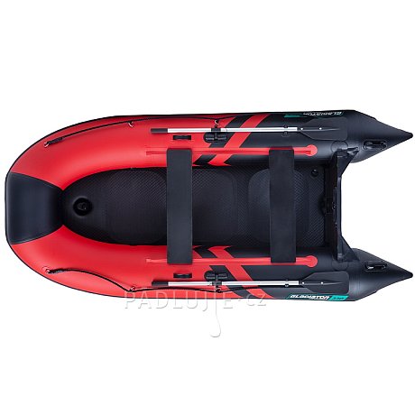 Člun GLADIATOR CLASSIC B330AD red black - nafukovací člun s vysokotlakou podlahou