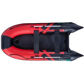Člun GLADIATOR CLASSIC B330AD red black - nafukovací člun s vysokotlakou podlahou