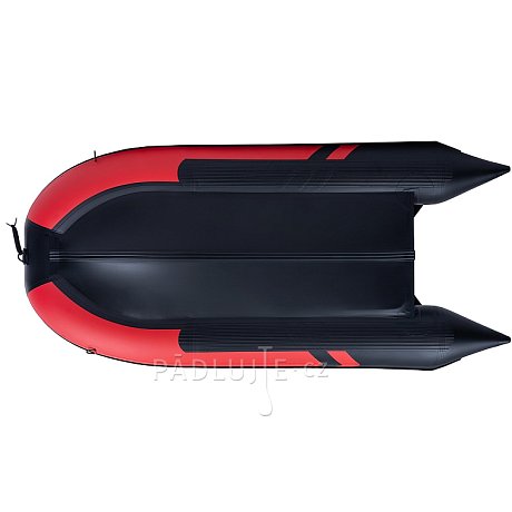 Člun GLADIATOR CLASSIC B330AD red black - nafukovací člun s vysokotlakou podlahou