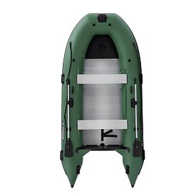 Člun GLADIATOR ACTIVE C370AL green - nafukovací člun s hliníkovou podlahou