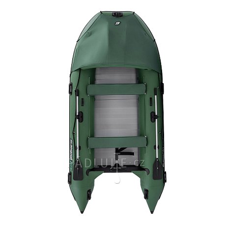 Člun GLADIATOR ACTIVE C370AL green - nafukovací člun s hliníkovou podlahou