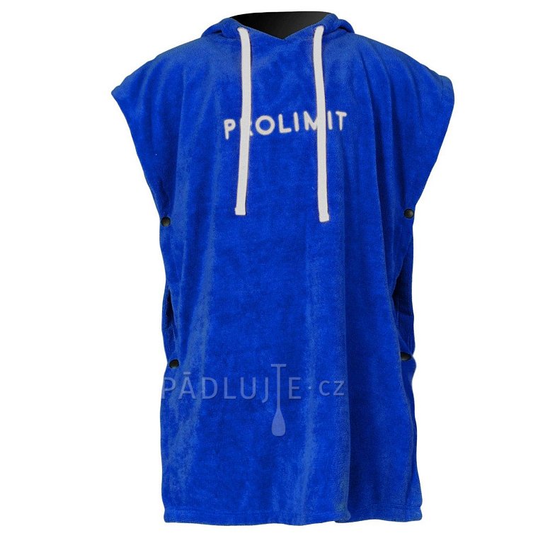 Pončo PROLIMIT KIDS BLUE pro snadné převlékání v chladném počasí